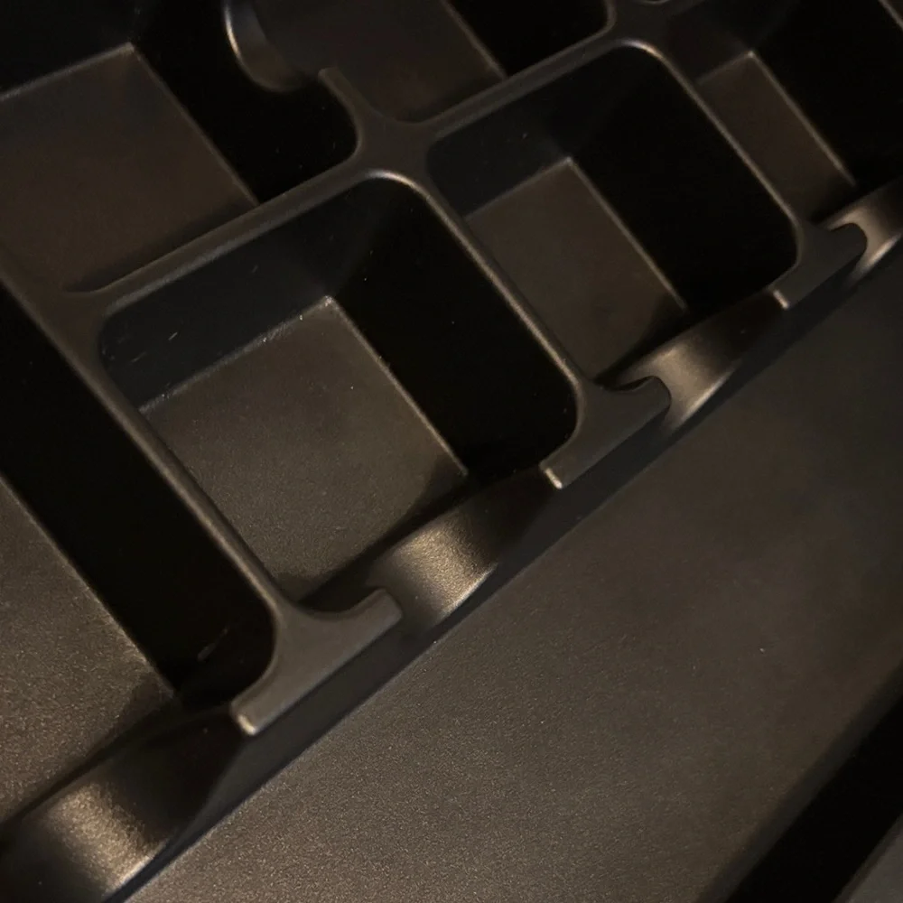 Black Organizer Drawer Tray